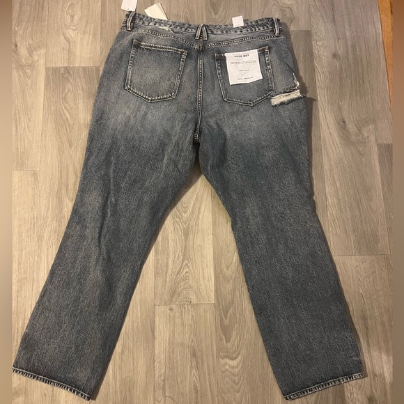 NWTs Good American Good Boy Jeans! Size 18! - Picture 6 of 8